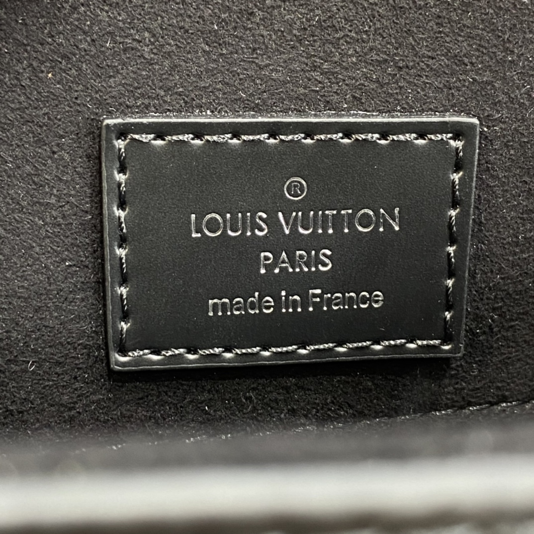 Louis Vuitton SAC PLAT BB Handbag Epi Leather M58660 Black